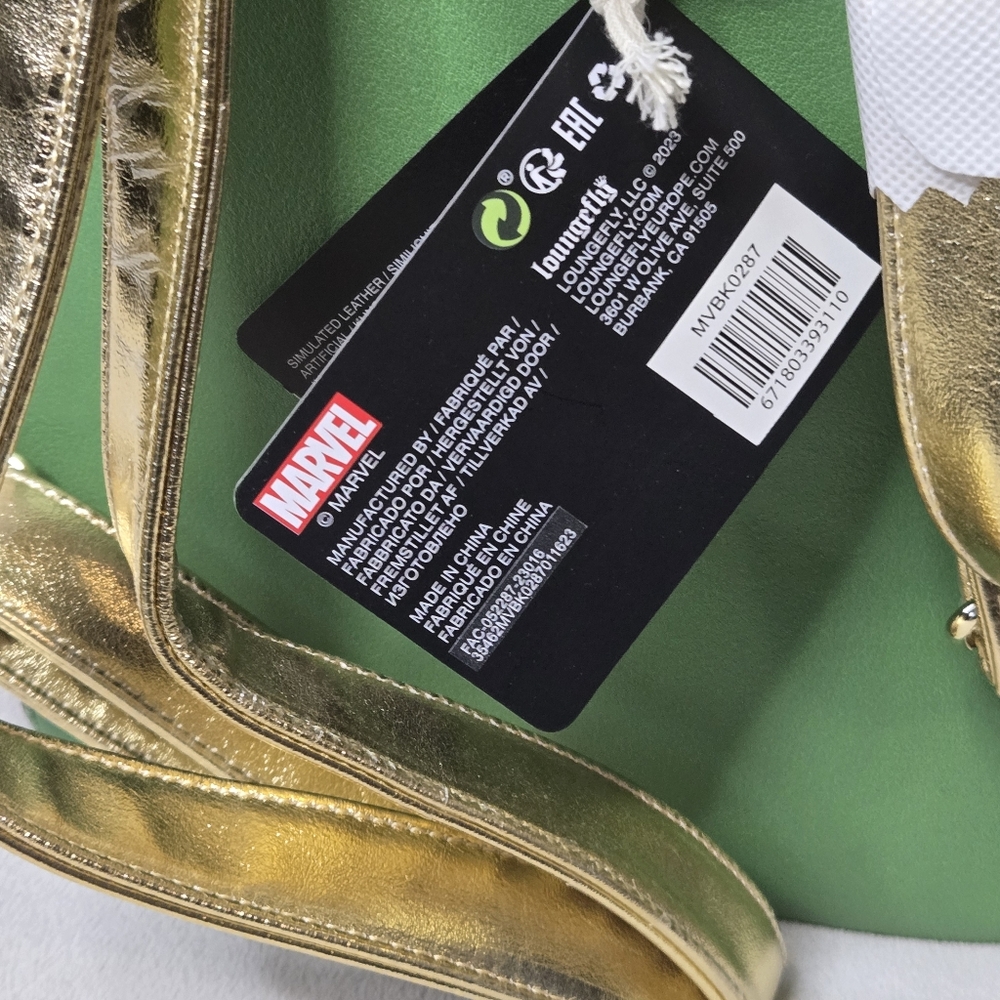 Loungefly Disney Marvel Loki Multiverse Variants Mini Backpack NWT - Picture 11 of 13